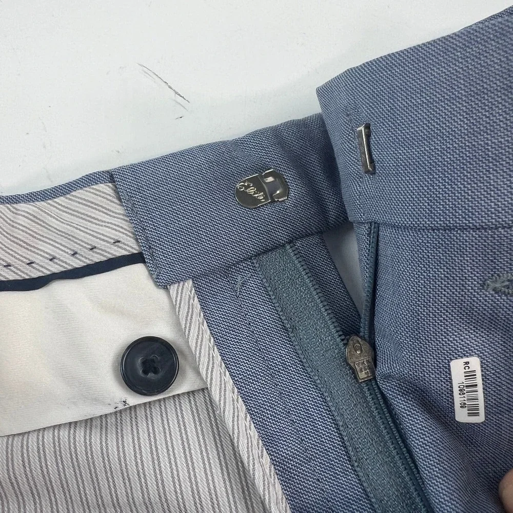 Ballin Comfort EZE Blue Super 110 Wool Pants Made in‎ Canada 33